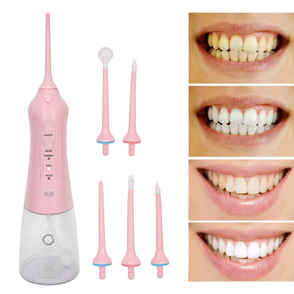 Water Pick Teeth Cleaner Portable Electric Water Flossers IPX7 Waterproof Teeth Cleaner