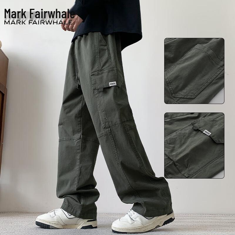 Mark Fairwhale Herren Straight-Leg Casual Cargo Hose
