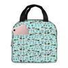 Dog Jack Russell Terrier Insulated Lunch Bag for Women Office Cooler Thermal Food Box Tote Portable Lunch Boxes Container
