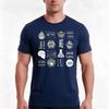 Bones Tv Collage Tshirt Summer Casual Cotton Tee Oversized Streetwear Tops Vintage Graphic Print Loose Fit Short Sleeve