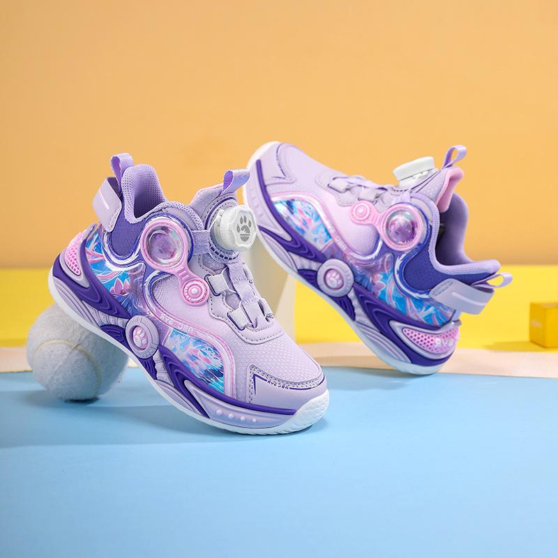 Girls' Basketball & Running Shoes - Non-slip, Shock-Absorbing, Trendy Autumn Trainers