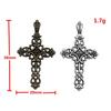 Vintage Cross Charms Multi Color Alloy Pendants For Religious Christian Jewelry