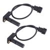 2PCS Crankshaft Crank Position Reference Mark Sensor Compatible for Porsche 924 928 944 968 1983-1995 2.5L 3.0L 5.0L 5.4L Engine Crank Crankshaft