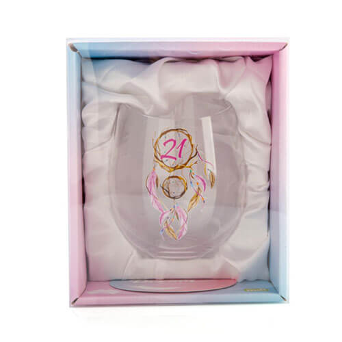 Tallulah Dream Stemless Glass (21st Birthday)