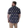 Duke Mens Davey D555 All-Over Print Jacquard Kingsize Shirt