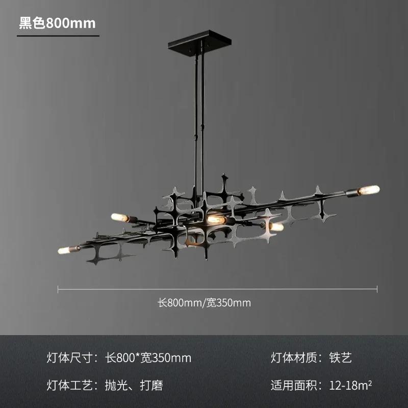 Nordic Light Luxury Restaurante Chandelier Personality Geometric Bar Pendant Light Stainless Steel Kitchen Lsland Hanging Lamp