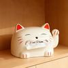 Lucky Cat Tissue Box, Creative Home Decor Desktop Tissue Box, Cute Cartoon Household Living Room Storage Box For Tissues