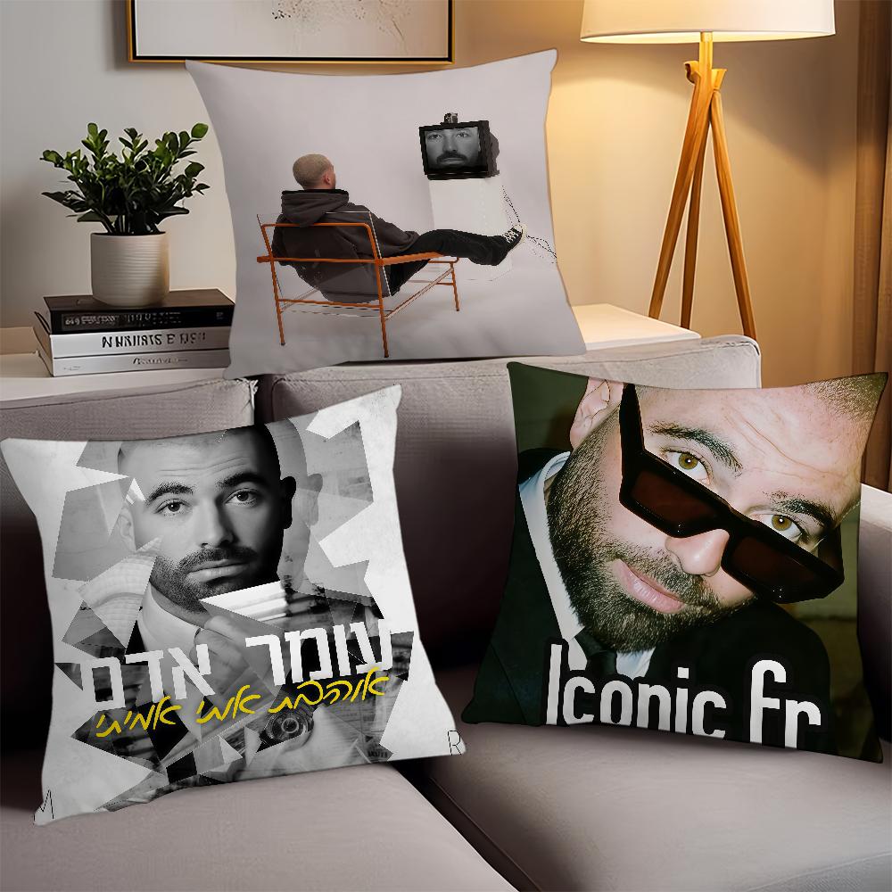 Israeli Singer Omer Adam Pillow Case Office Cushions Suitable For Sofa Car Bedroom Decorative Cushion Cover