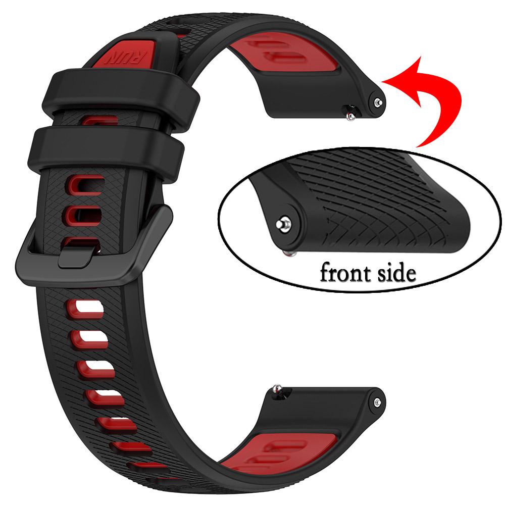 Silikonový pásek 20mm pro Garmin Venu SQ2 | Venu 2Plus | Vivoactive 3/3t/3M/5 | Příslušenství k náramku Forerunner 245/645