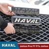 Für Haval Jolion Pro F7 F7x Jolion Styling Kunststoff Heckemblem Frontgrill Abzeichen Hochwertige Aufkleber Auto Außen Dekoration