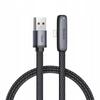 Mcdodo Angle Usb Lightning Flat Cable 36W For Iphone 12 13 14 Black 1M