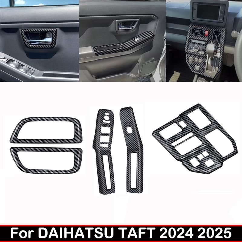 RHD For DAIHATSU TAFT 2024 2025 ABS Interior accessories door amrest handle bowl window lift swtich cover gear shift panle cover