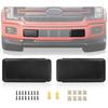 2Pcs F150 Front Bumper Guards Pads Cover Ert Cap Compatible With Ford F-150 2018   Replace# JL3Z17E810AB For Front Left Driver & Right Passenger Side