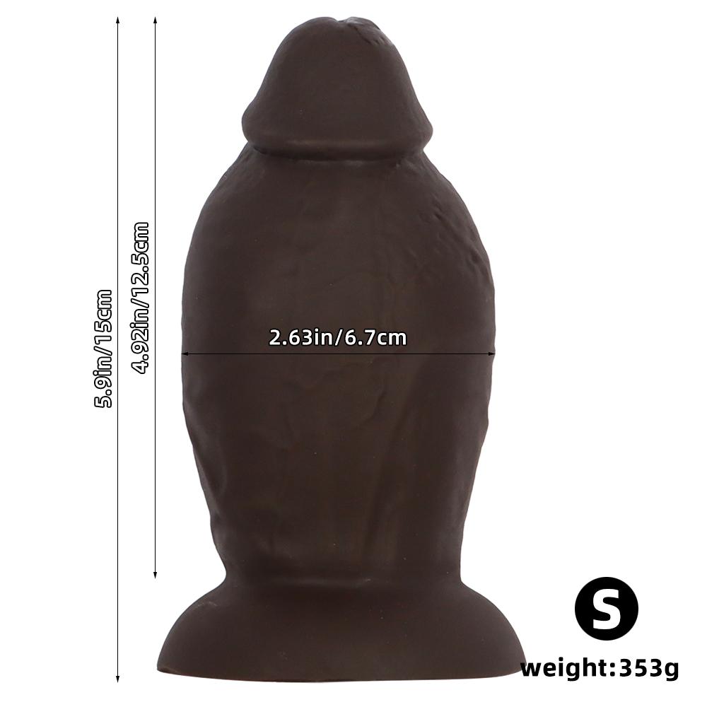 Extra Large Dildo Liquid Silicone Butt Plug Fisting Sex Toy Masturbator Strap On Cock Realistic Penis Big Dick