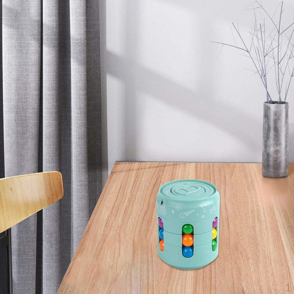 

Toys, Cans , Rainbow Ball, Puzzle Gyroscope Toy for Kids,