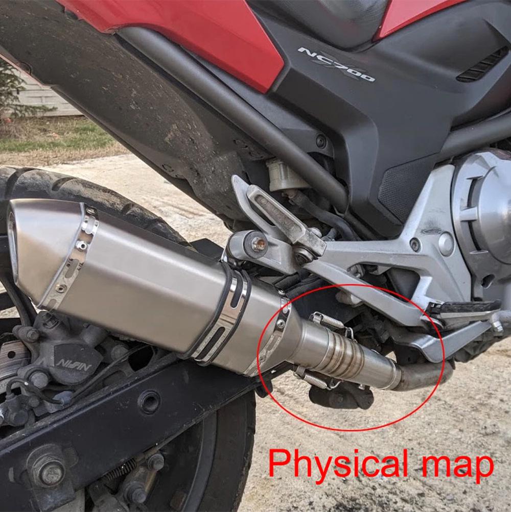 Motorcycle NC700S/NC750S/750X Stainless Steel Front & Rear Sections (2012-2020)