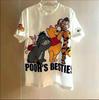 Süßes Pooh Neu gemalt Retro Cartoon Figuren Freundschaft Grafik T-Shirt Unisex T-Shirt
