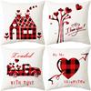New Valentine's Day Pillow Cover Love Holiday Gift Pillow Home Cushion Cushion Cover