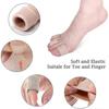 Pack Of 2 Cuttable Silicone Toe Protection Toe Cushion Tube Bandage Soft Gel