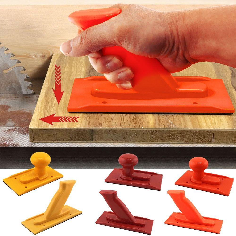2pcs ABS Material Safety Push Block Ergonomic Grip Push Stick Safety Tool Push Feeder Table Saw