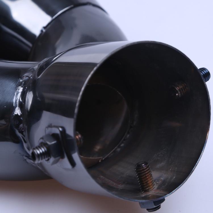 Tailpipe for IX35 Highlander, Sportage KX5, Sonata, 12CRV, Lexus SUV - Titanium Black Gold Finish