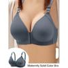 Front Clasp Design, Adjustable Straps, Non-removable Pads, Textured Fabric Provides Support and Comfort for All-season Wear, Black, Comfort Underwear