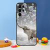 Cute Elephant Cartoon Phone Case For Samsung Galaxy S24 S25 Ultra S9 S10 S20 S22 S21 S23 Plus S24 FE Cover Coque