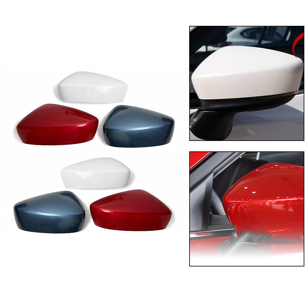 ABS Levý Řidič Pravý Spolujezdec Kryt Zrcátka Kryt Skořepiny Pro Mazda 3 Pro M3 17-19 Díly Příslušenství