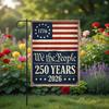 We The People 250 Garden Ag, Patriotic Americana Banner AAV