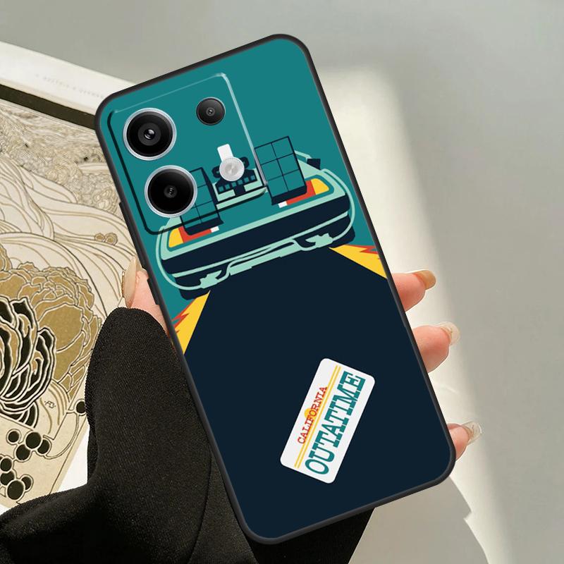Back To the Future Movie Case For Xiaomi Redmi Note 14 12 11 9 10 13 Pro 9S 10S 11S 12S Redmi 13C 10C 12C 14C Cover