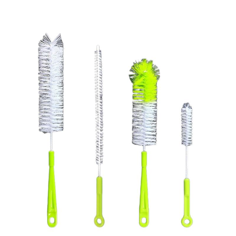 

4 шт. набор щеток для чистки с длинной ручкой для бутылочек с узким горлом, трубок, бонгов, мытья спортивных бутылок с водой, инструментов для чистки стеклянных трубок