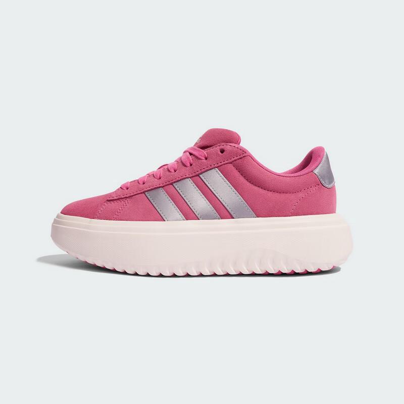 Adidas Women s GRAND COURT PLATFORM Casual Shoes 38