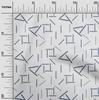 oneOone Cotton Flex Fabric Line Geometric Print Fabric BTY 40 Inch Wide