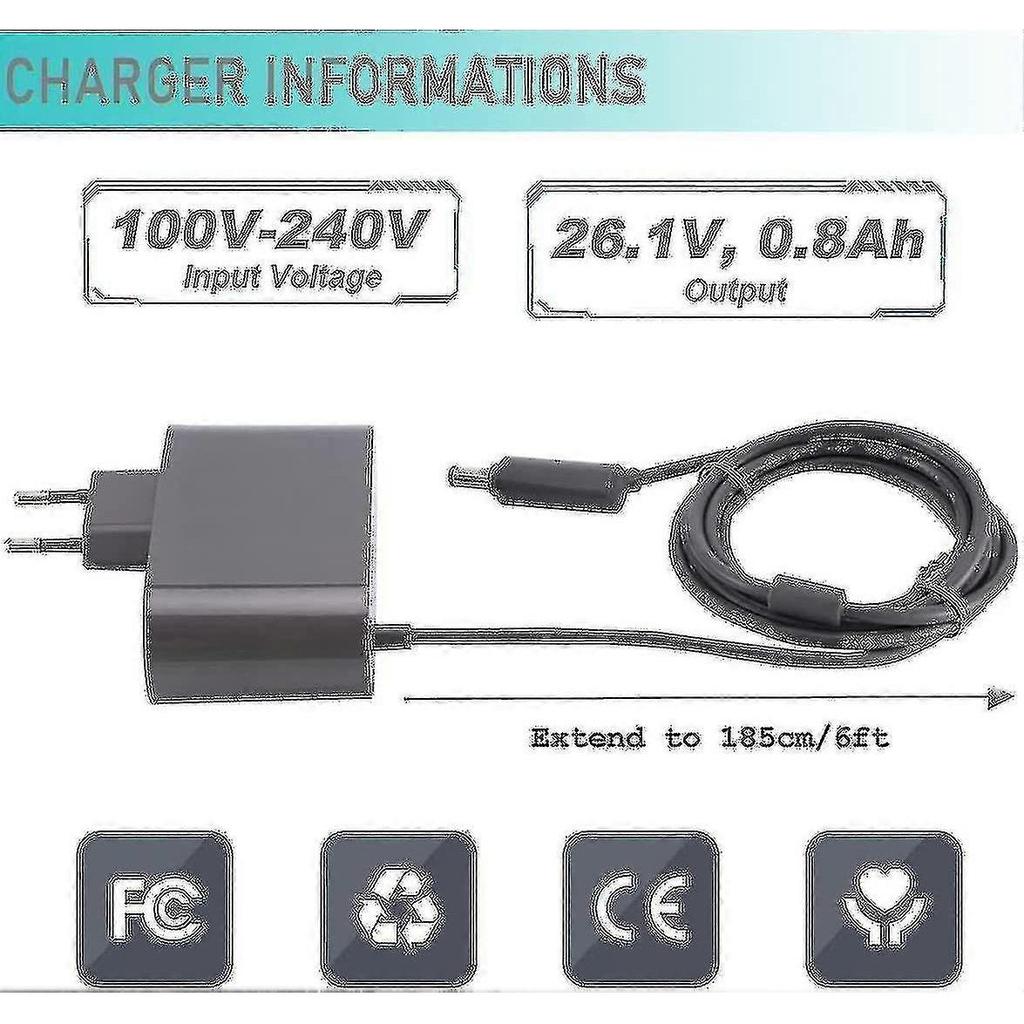 70% Rabatt - Ladegerät Für Dyson V6 V7 V8 Dc58 Dc59 Dc61 Dc62 Sv03 Sv04 Sv05 Sv06 Sv07, Ac Staubsauger Adapter Für Dyson 205720-02 Für Dyson Staubsauger