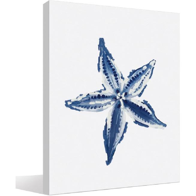 Coastal Granddaughter Decor, Coastal Grandma Wall Art, Beach Room Decor for Teen Girls, Cowgirl Western Wall Art,Navy Blue Beachy Bedroom Bathroom SeaStar