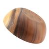 Solid Acacia Wooden Bowl for Salad Soup Rice Hand Made Wooden Bowl Kitchen Utensils (20*7cm)