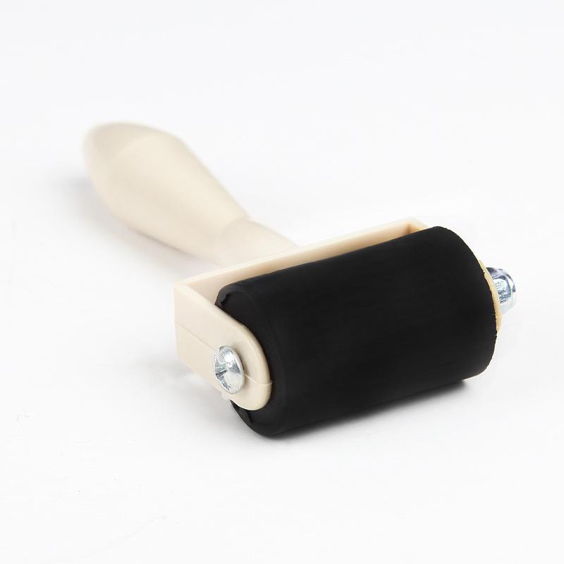 Wooden Handle Rubber Ink Roller for Water Transfer and DIY Printing
