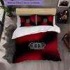 Set Biancheria da Letto Calcio Bayer Leverkusen 3 Pezzi Morbido Copripiumino con Federe Set Decorazione Camera da Letto per la Casa