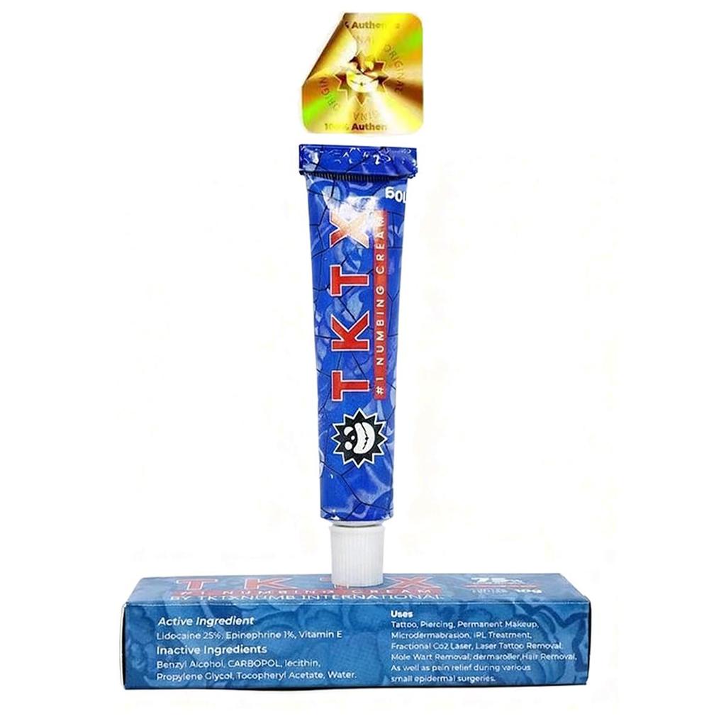 10g Tattoo Anesthetic Fast Skin Numbing blue75%T Cream Semi   Permanent