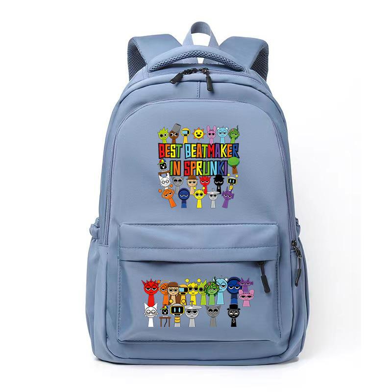 Hot Sale Junior High School High School Students Large Capacity Backpack Cartoon Peripheral School Bag College Style Campus Leisure Backpack