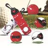 Golf Ball Waist Bag Portable Golf Ball Bags Holder Storage Bag Pouch Golf Ball Waist Mini Golf Ball Container Can Hold 3 Balls