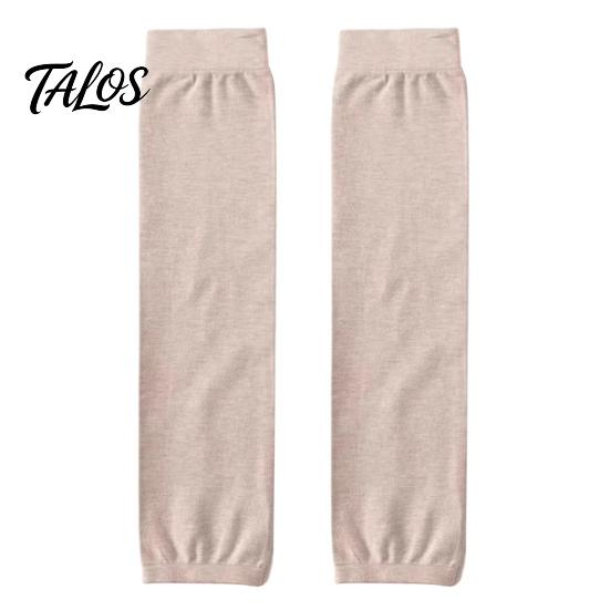 Air Conditioned Room Knee Warmers Soft for Cold Protection, Breathable Cotton Leg Sleeves, Anti Unisex Sleeves Slip Warmers, Elastic Thermal