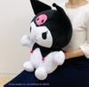MORIPiLO Morishita Body Pillow for Children and Adults Black 45cm Fluffy Material Stuffed Cushion Character Goods with Puppet Sanrio 4620797