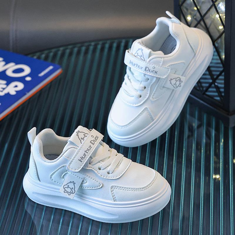 

Spring and Autumn breathable leather surface medium and large children non-slip soft bottom boys children casual versatile Size 37 [inner length 22.5cm]