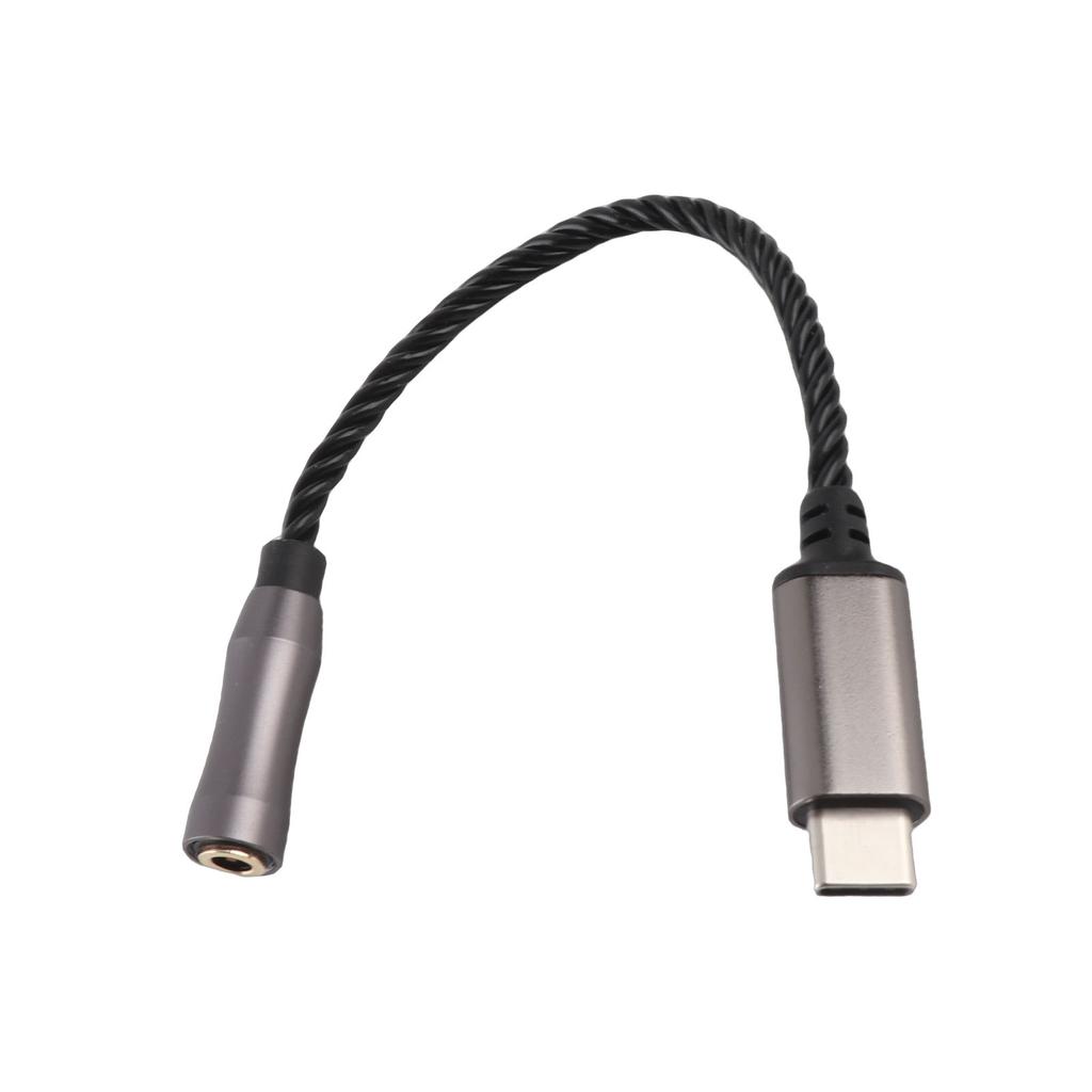 Type C to 3.5mm Headphone Amplifier 15cmCelsius5.9in 120dB Headphone Amplifier for   PC