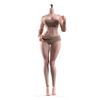 Fremego Scale Female Seamless Female Mask Figure Doll with Detachable Body Building Body Miniature Action Figure 1/6 Body, 12-inch Ultra-Applicable