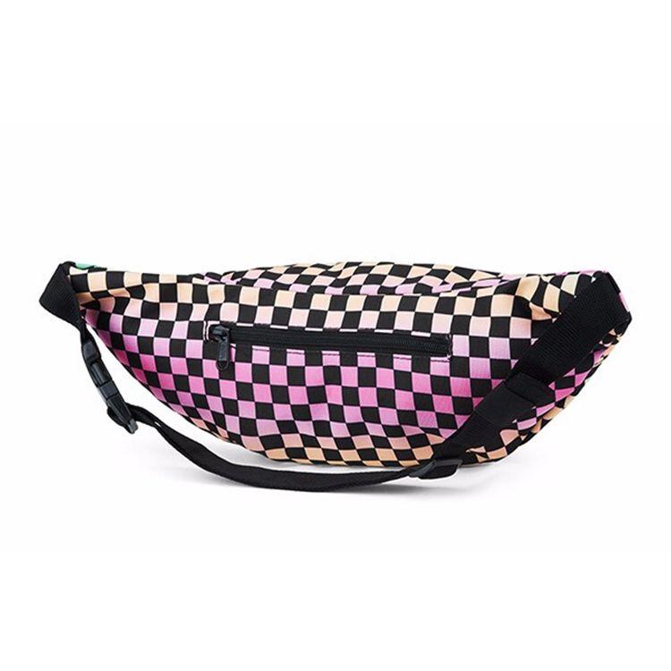 Vans Trend Acc Colorful Checkerboard Fabric Waist Bag Women bags VN0A47QEYBL