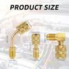 High Pressure Mini Split AC Adapters Corrosion Resistant Brasses Construction With Universal Compatibility