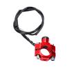 Dirt Bike Engine Stop Start Kill   Button with Mounting Backplate CNC Replacement for CRF XR CR   125 230 250 300 450 650