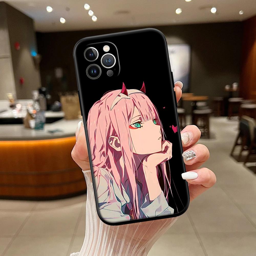 RA34 Zero Two New High-End Shell Phone Case for Redmi Note 10 11 12 Pro Max 10S 10C 10T 11A 11S 12S 12C